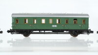 Minitrix N Konvolut Personenwagen Abteilwagen 3.Kl., Gepäckwagen, Wohn-/Schlafwagen DB, u.a.