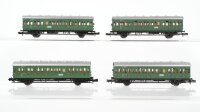 Minitrix N Konvolut Personenwagen Abteilwagen 2./3.Kl. Ulm-Nürnberg