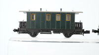 Minitrix N Konvolut Personenwagen Abteilwagen 1./2.Kl, 5 x Donnerbüchsen DB, u.a.