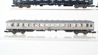 Fleischmann N Konvolut Personenwagen Silberling 2.Kl. Reisezugwagen 1.Kl., Abteilwagen mit Bremserhaus 2.Kl Abteilwagen mit Bremserhaus 3.Kl. DB DRG