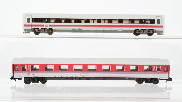 Minitrix N Konvolut Personenwagen ICE Mittelwagen 2.Kl., Intercity Wagen 1.Kl. DB