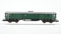 Arnold N Konvolut Personenwagen Großraumwagen mit Steuerabteil/Schlusslicht beleuchtet, Gepäckwagen mit 4 Schiebetüren DB, u.a.