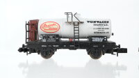 Arnold N Konvolut Güterwagen 5 x Kesselwagen mit Bremserhaus "Weinwagen Dujardin" DRG