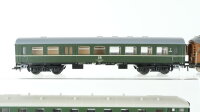 Unbekannt H0 Konvolut Personenwagen 2.Kl. grün Speisewagen "Mitropa" braun DR