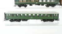 Unbekannt H0 Konvolut Personenwagen 2.Kl. grün Speisewagen "Mitropa" braun DR