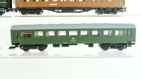 Unbekannt H0 Konvolut Personenwagen 2.Kl. grün Speisewagen "Mitropa" braun DR