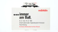 Märklin Z 80100 Containerwagen "immer am Ball...