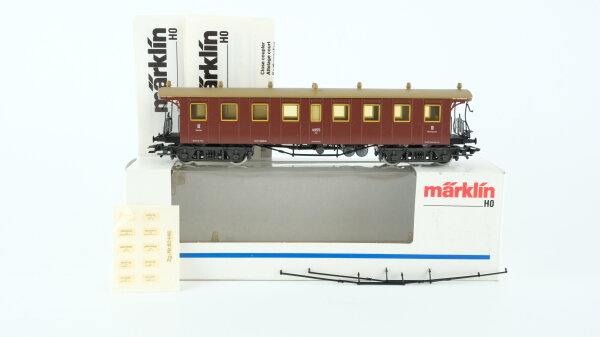 Märklin H0 4211 Reisezugwagen Cci (C4i Wü 01) der K.W.St.E. / DR