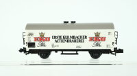 Minitrix N Konvolut Güterwagen Kühlwagen "EKU, paladin, Alpirsbacher, Kloster Andechs" DB