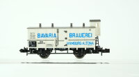 Minitrix N Konvolut Güterwagen Kühlwagen "Spielwarenmesse 1996, Bavaria Brauerei, Patrizier Bräu" DB, u.a.