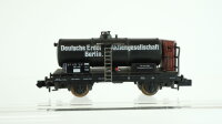 Arnold N Konvolut Güterwagen Kesselwagen mit Bremserhaus "DEA Deutsche Erdöl Aktiengesellschaft Berlin" K.St.B. St & F (Abbrüche)