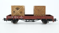 Rivarossi H0 HR61413 Flachwagen Xlm57 mit 2 Holzkisten DB