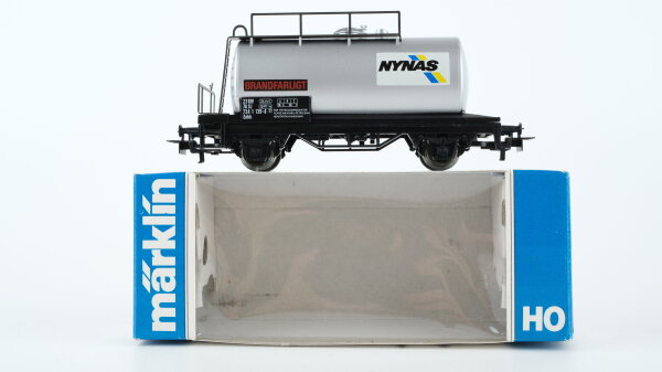 Märklin H0 4532 Mineralöl-Kesselwagen (silber) NYNÄS  Uh  Zekk der SJ