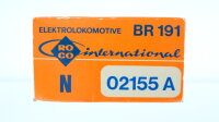 Roco N 02155 A E-Lok BR 191 001-7 DB (Licht nur einseitig)