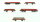 Märklin H0 Konvolut Niederbordwagen 4achsig Niederbordwagen 2achsig DB