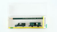 Minitrix N 15049K Gedeckter Güterwagen Faber Castell...