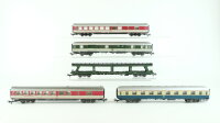 Märklin H0 Konvolut Speisewagen rot-grau Packwagen...