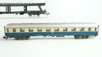 Märklin H0 Konvolut Speisewagen rot-grau Packwagen grün-grau Abteilwagen 1.Kl. beige-oceanblau Autotransportwagen (ohne PKSW) DB