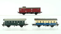 Trix H0 Konvolut Personenwagen 2.Kl. grün...