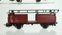 Märklin H0 Konvolut Niederbordwagen Autotransportwagen Hochbordwagen mit Bremserhaus Kesselwagen "Esso Shell" DB