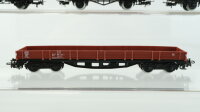 Märklin H0 Konvolut Niederbordwagen Autotransportwagen Hochbordwagen mit Bremserhaus Kesselwagen "Esso Shell" DB