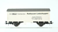 Roco H0 Konvolut Gedeckter Güterwagen "Roco-Line Rotthauser Lokschuppen"