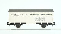 Roco H0 Konvolut Gedeckter Güterwagen "Roco-Line Rotthauser Lokschuppen"