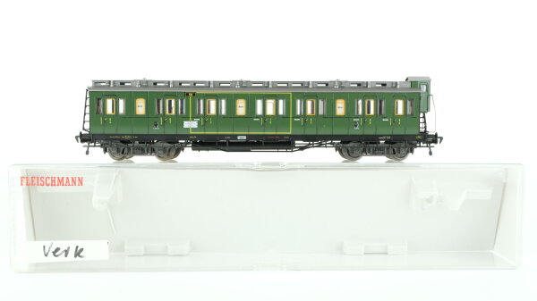 Fleischmann H0 5801 Abteilwagen 1./2. Kl Erfurt 58 KPEV