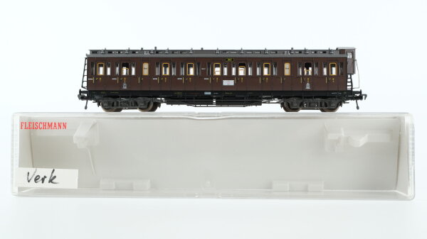 Fleischmann H0 5802 Abteilwagen 3.Kl Erfurt 242 KPEV (OVP beschädigt)