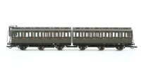 Roco H0 44588 Doppel-Abteilwagen 3. Kl. DRG
