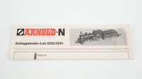 Arnold N 2224 Schlepptenderlokomotive BR BLE 2 "Braunschweig"