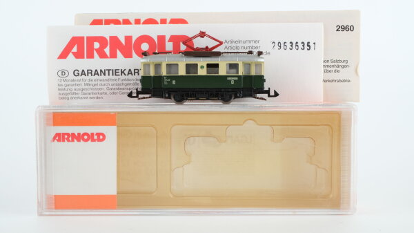 Arnold N 2963 E-Lok Triebwagen ET 184 02 DRG