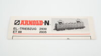 Arnold N 2935 E-Lok Triebwagen ET 88 02 DB