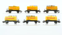Märklin H0 Konvolut Kesselwagen "Shell"...