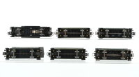 Märklin H0 Konvolut Personenwagen Packwagen grün Blech Nebenbahn