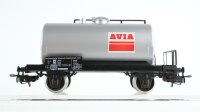 Märklin H0 Konvolut Drehschemelwagen mit Langholz Kesselwagen "AVIA" DB/u.a.