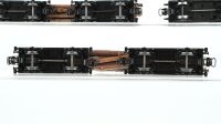Märklin H0 Konvolut Drehschemelwagen mit Langholz Kesselwagen "AVIA" DB/u.a.