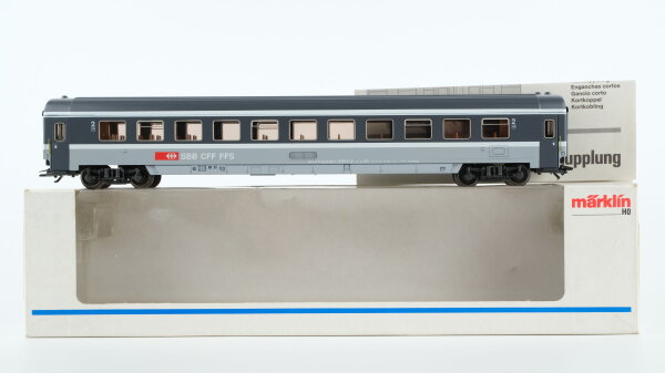 Märklin H0 4366 Reisezugwagen EUROCITY 2.KL Bpm der SBB
