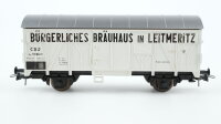 Roco H0 48046 Gedeckter Güterwagen (Bürgerl. Bräuhaus in Leitmeritz) CSD
