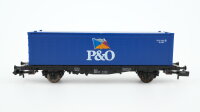 Fleischmann N 8239K Containerwagen P & O Lbs 593 DB
