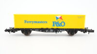 Minitrix N 70147 Containertragwagen Lgis 323 Ferrymaster...