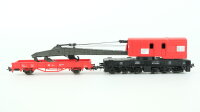 Roco H0 56240 Kranwagen mit Schutzwagen DB