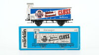 Märklin H0 4780 Bierwagen (CLUSS) mit Bremserhaus Gk...