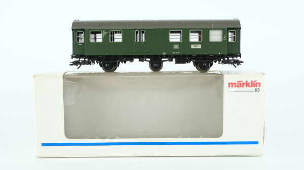 Märklin H0 4319 Reisezugwagen mit Gepäckabteil (99 766) BD3yg 766 der DB