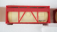 Märklin H0 47452 Containerwagen Hoyer DB (Abbrüche, Vergilbt)