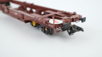 Märklin H0 47452 Containerwagen Hoyer DB (Abbrüche, Vergilbt)