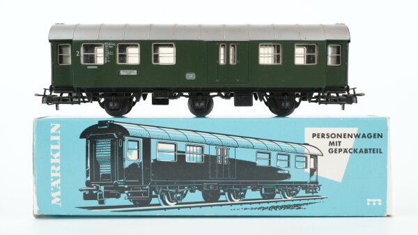Märklin H0 4080 Personenwagen mit Gepäckabteil 2. Kl. DB
