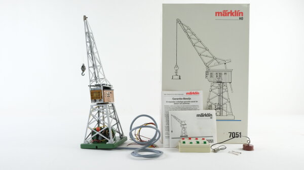 Märklin H0 7051 Ferngesteuerter Drehkran