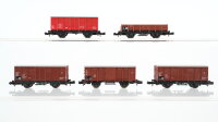 Minitrix N Konvolut Gedeckte Güterwagen,...