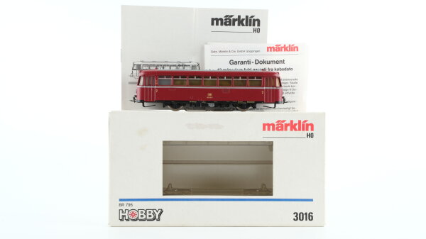 Märklin H0 3016 Schienenbus BR 795 299-7 DB Wechselstrom